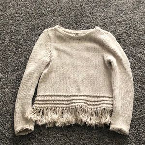 Thick knit sweater